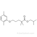 Ester 5- (2,5-diméthylphénoxy) -2,2-diméthyl-, 2-méthylpropylique d&#39;acide pentanoïque CAS 149105-26-0